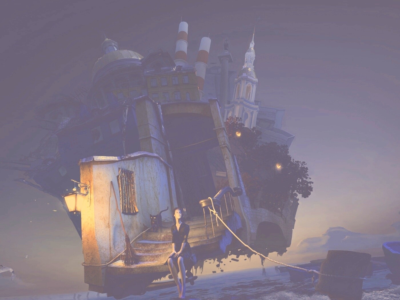 Мрачный Питер обои