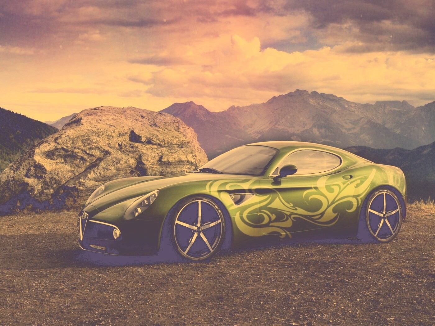 Альфа-ромео обои