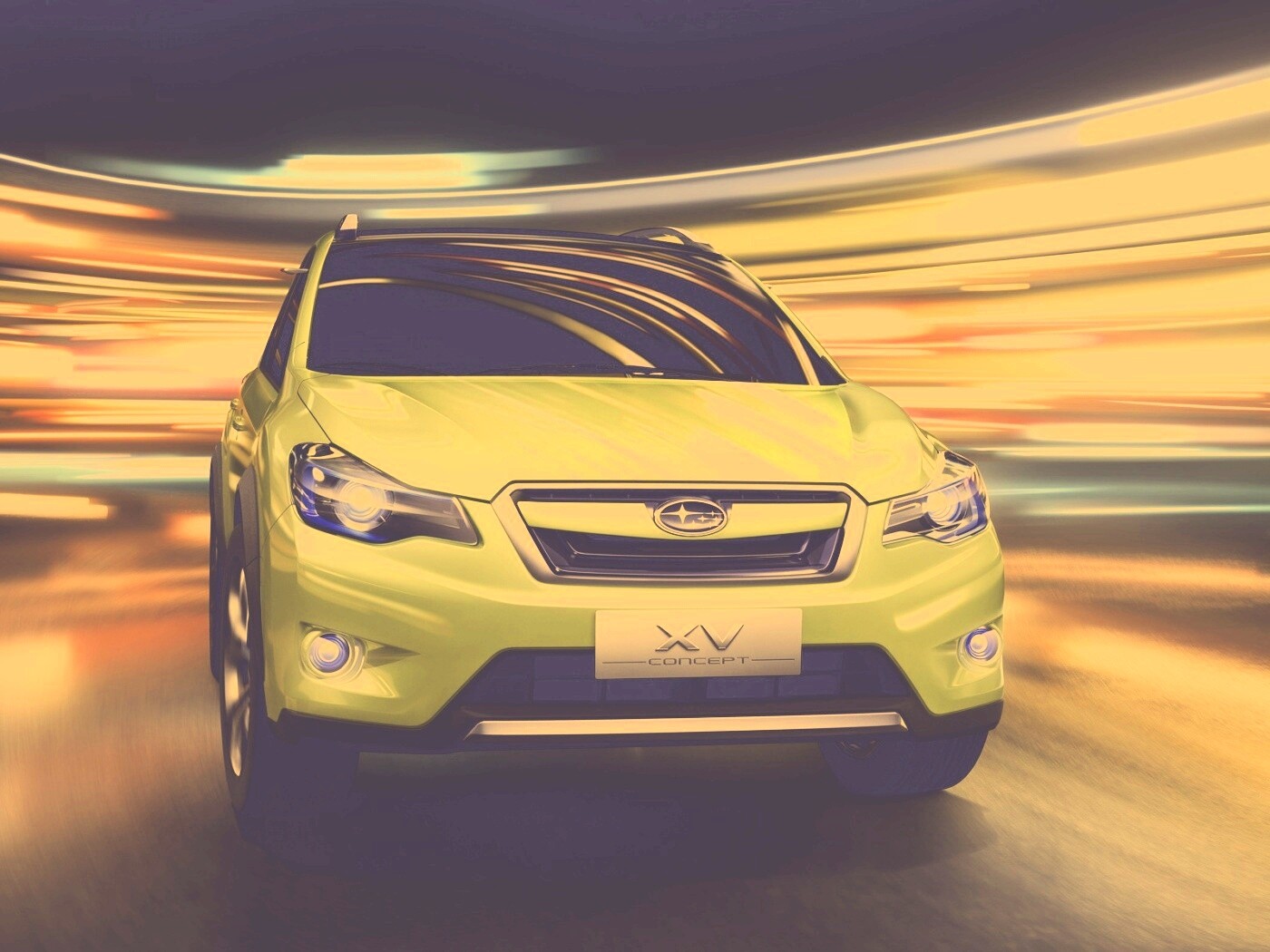 Subaru crossover обои