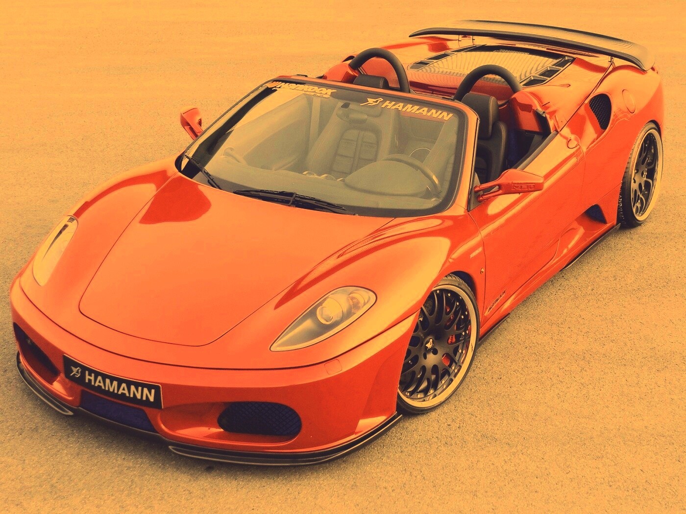 Ferrari  с тюнингом от Hamann обои