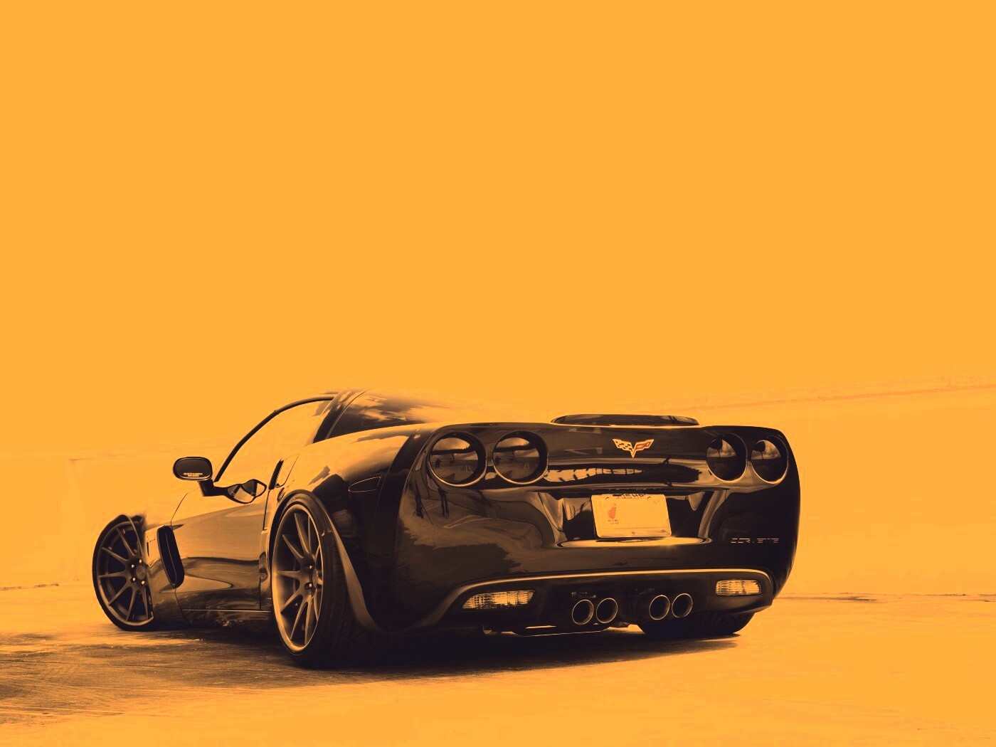 Шевроле корвет обои