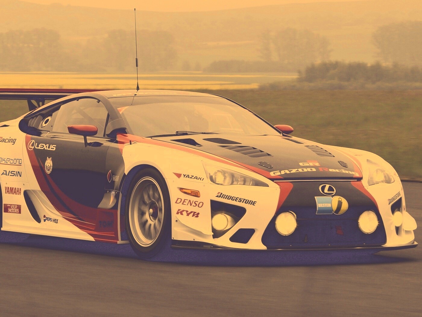 Гоночный Лексус обои