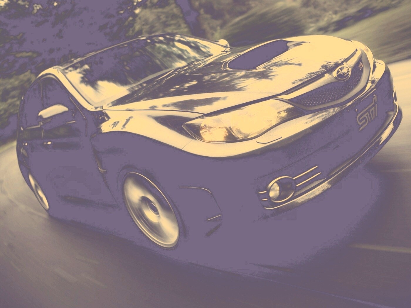 Субару Импреза обои