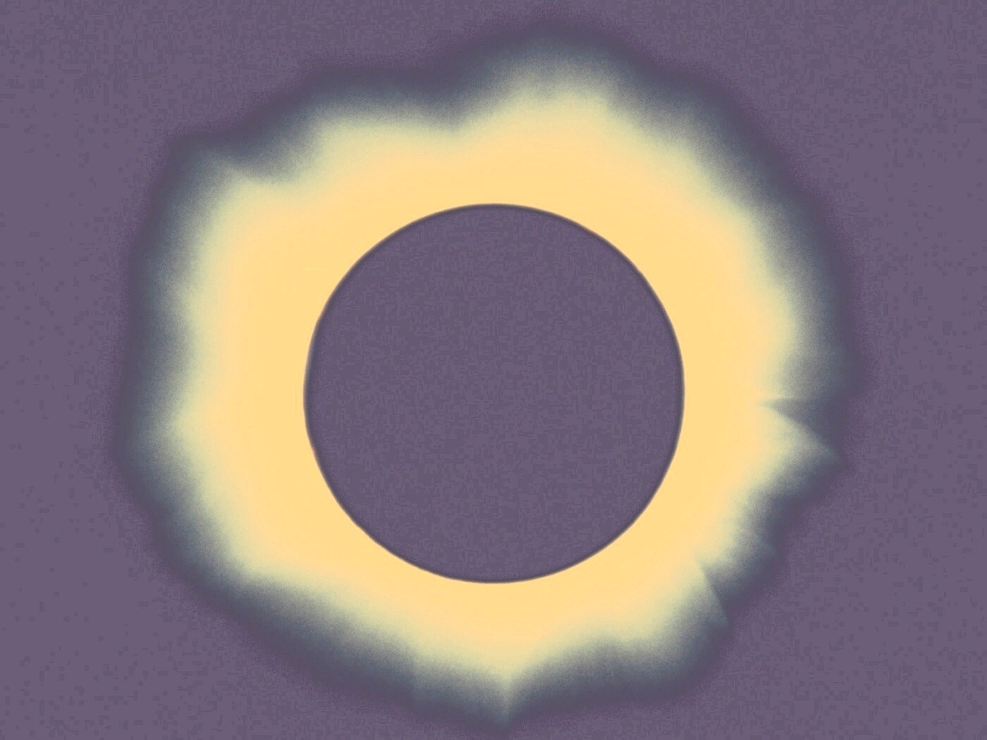 Полное солнечное затмение обои