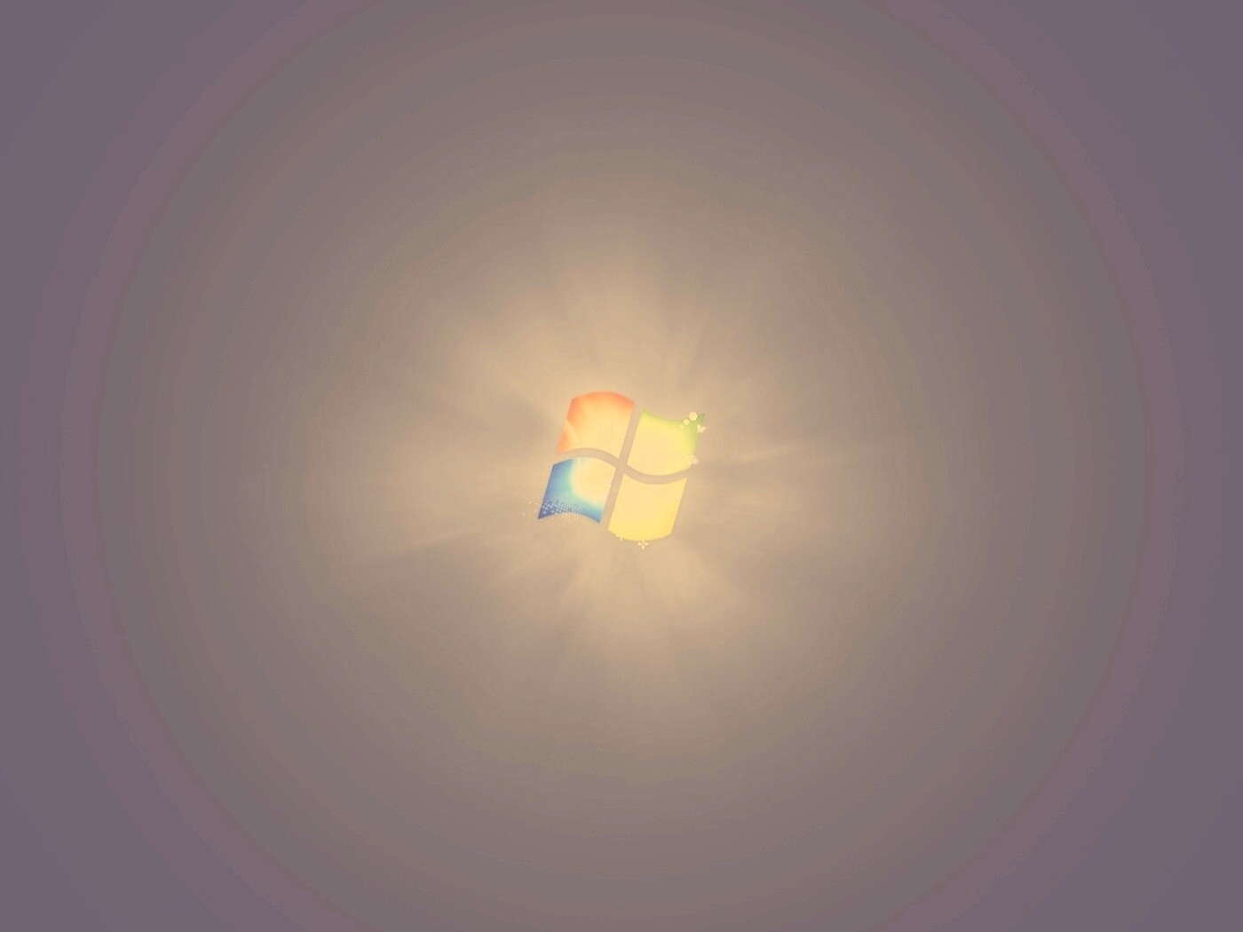 Черные обои Windows Seven обои