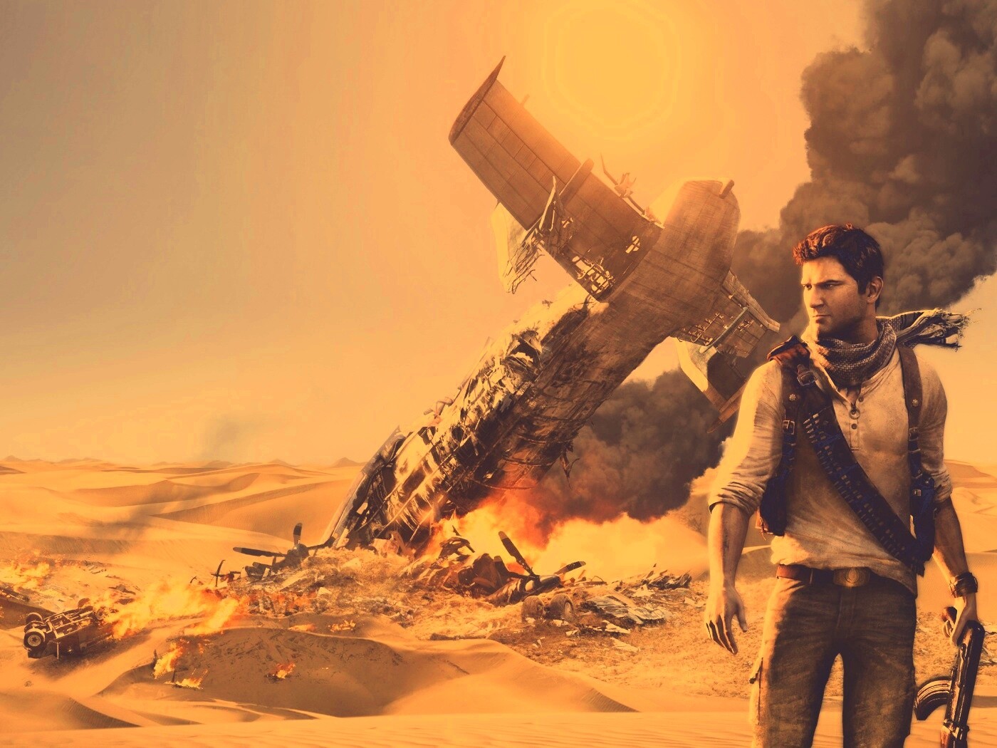 Uncharted 3 : Drakes deception обои