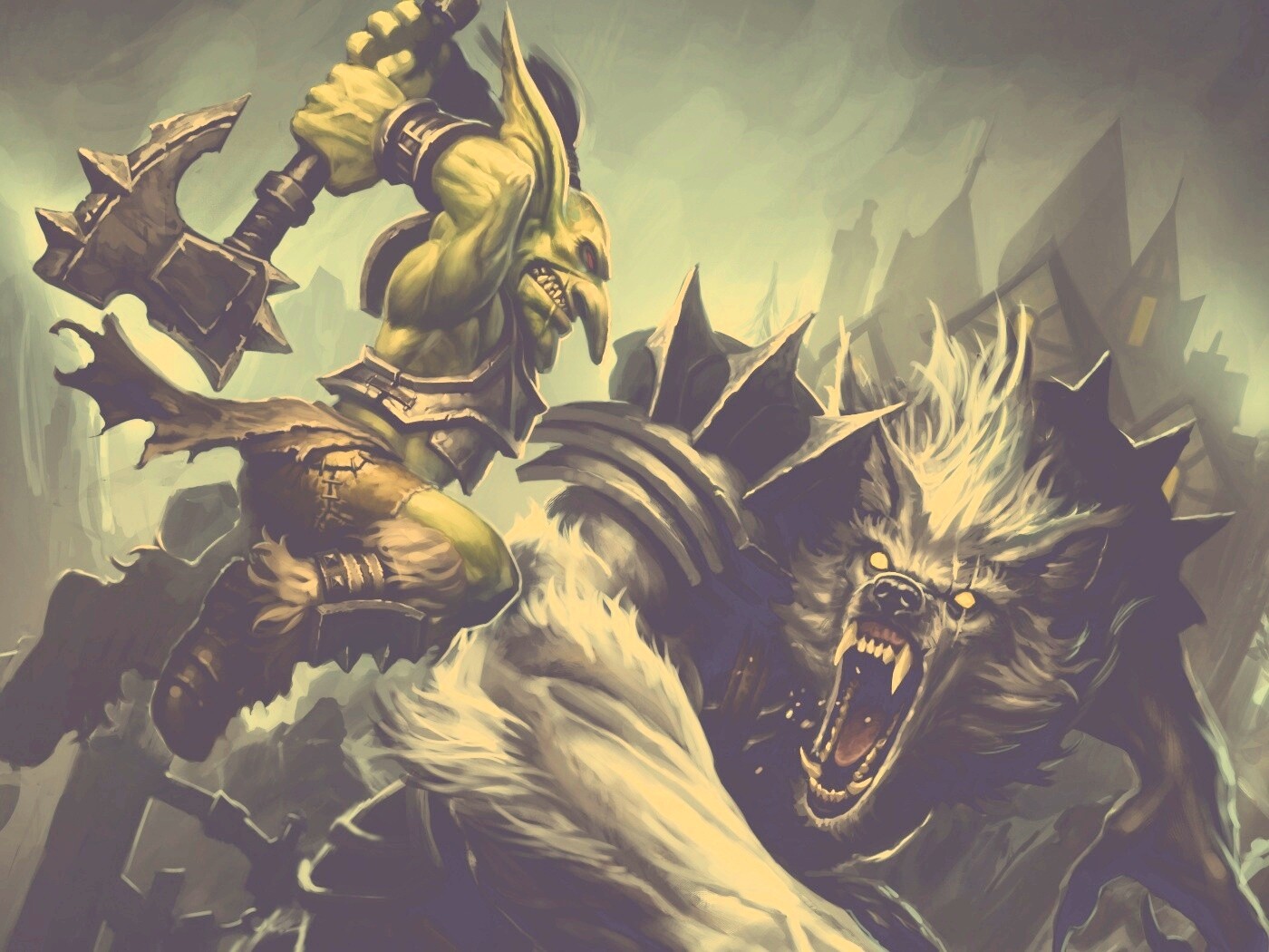 Гоблин и ворген обои