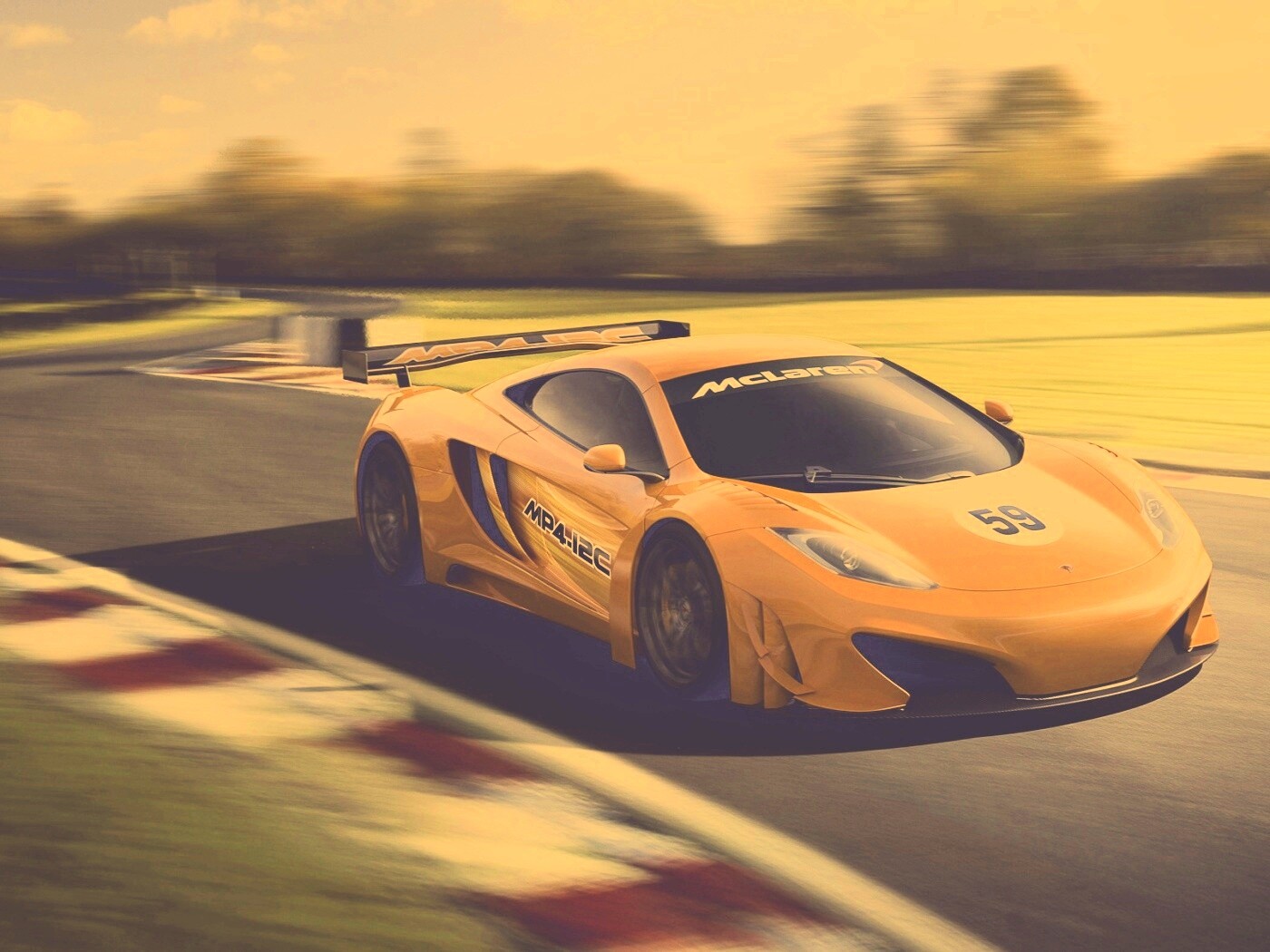 McLaren mp4 12c обои