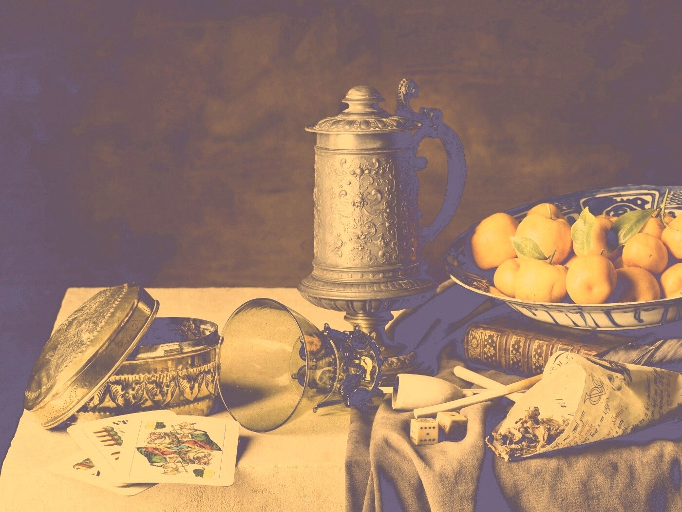 Подготовка к натюрморту обои