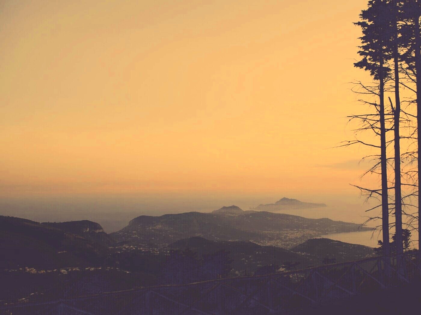 Вид на море обои