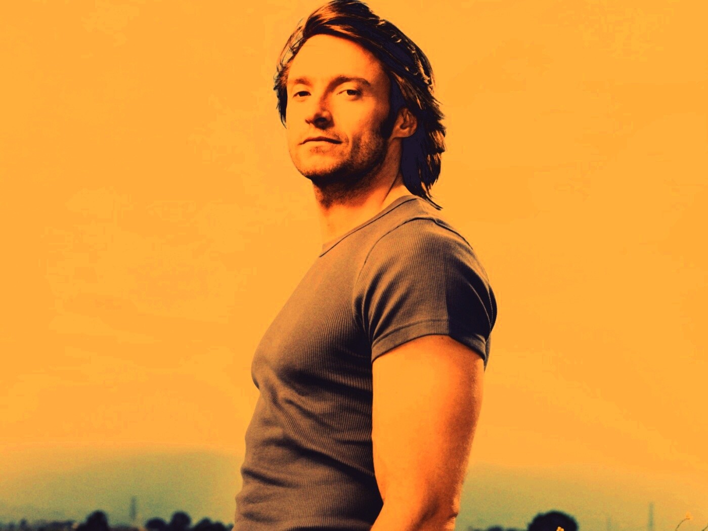 Хью Джекман в анфас обои