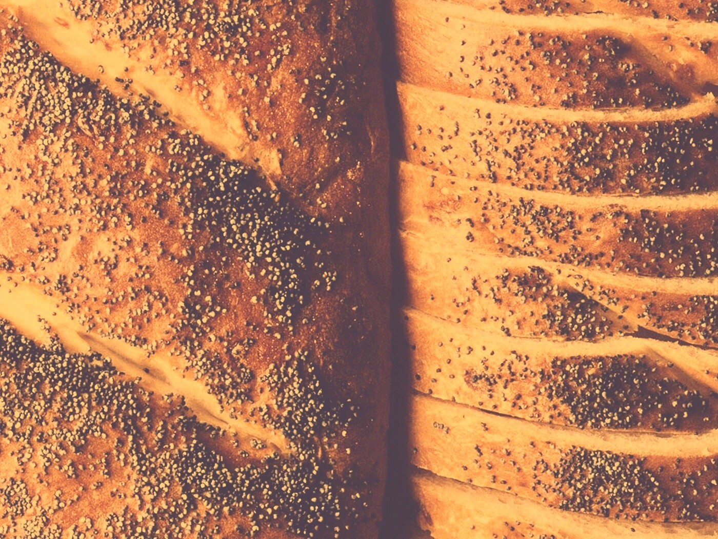 Выпечка с маковой крошкой обои