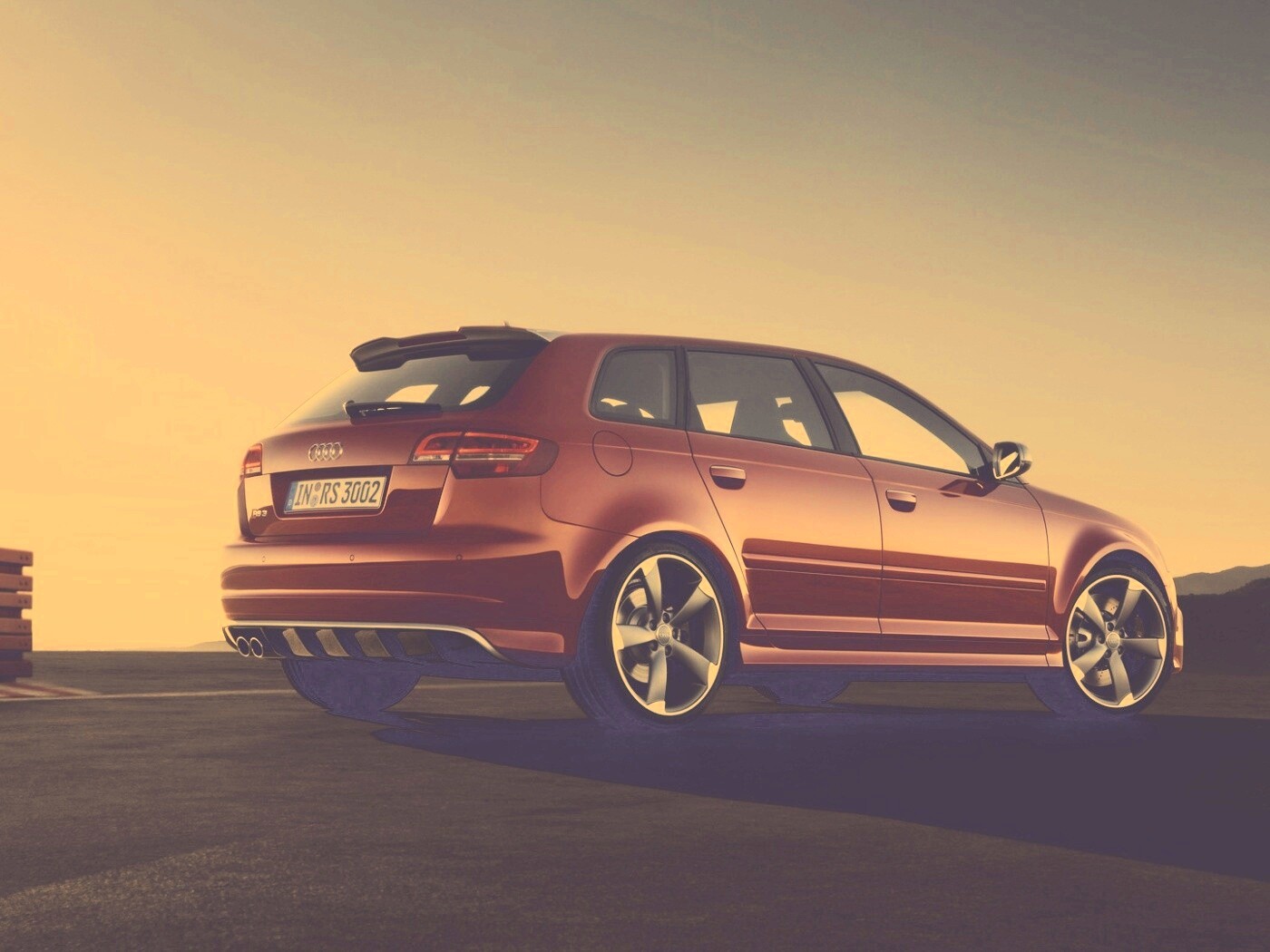 Официальный обои Audi RS3 обои
