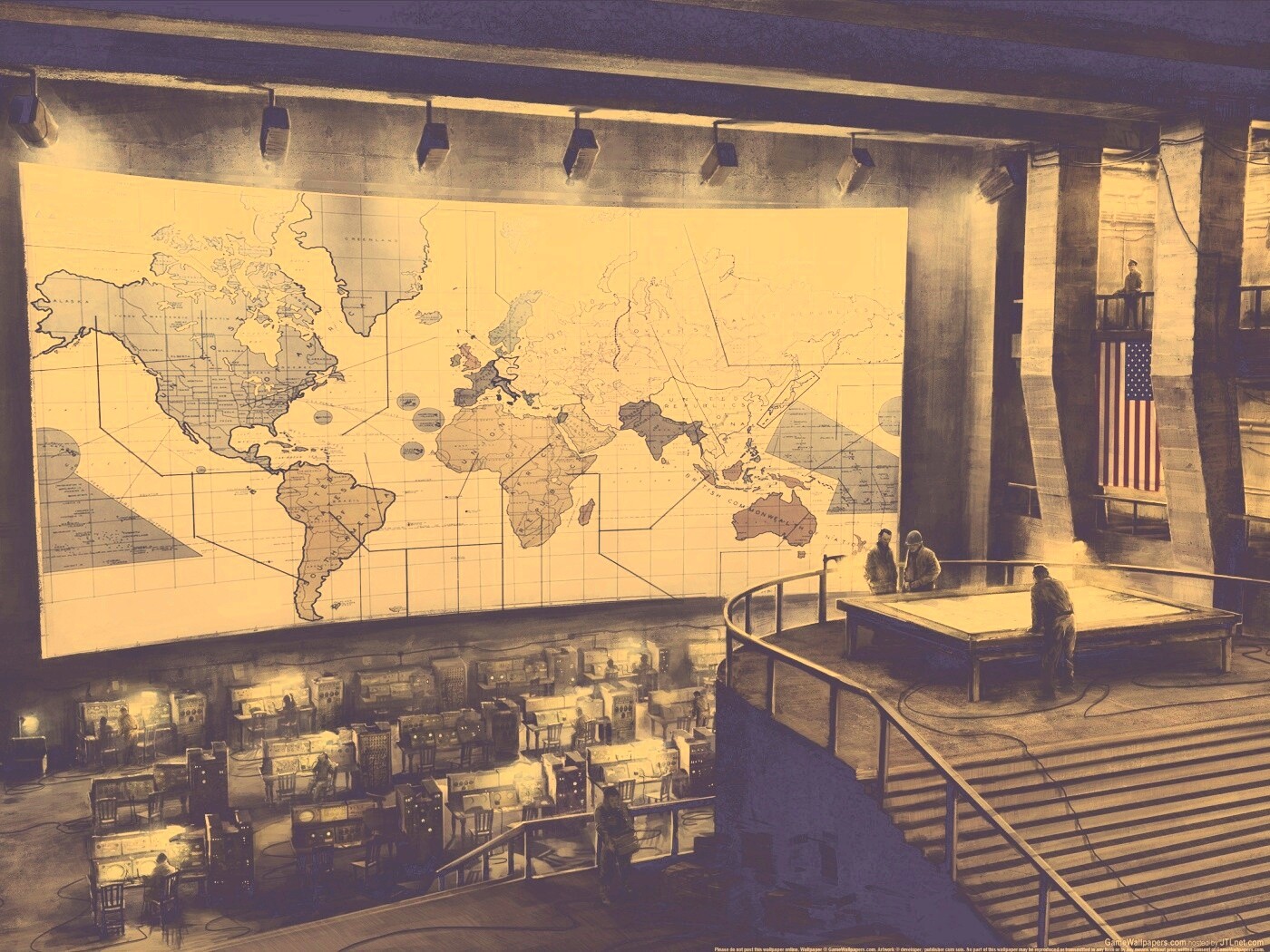 Секретный американский бункер обои