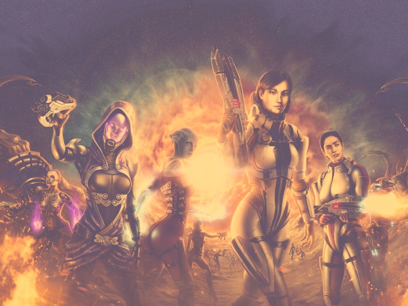 Mass Effect 3 обои