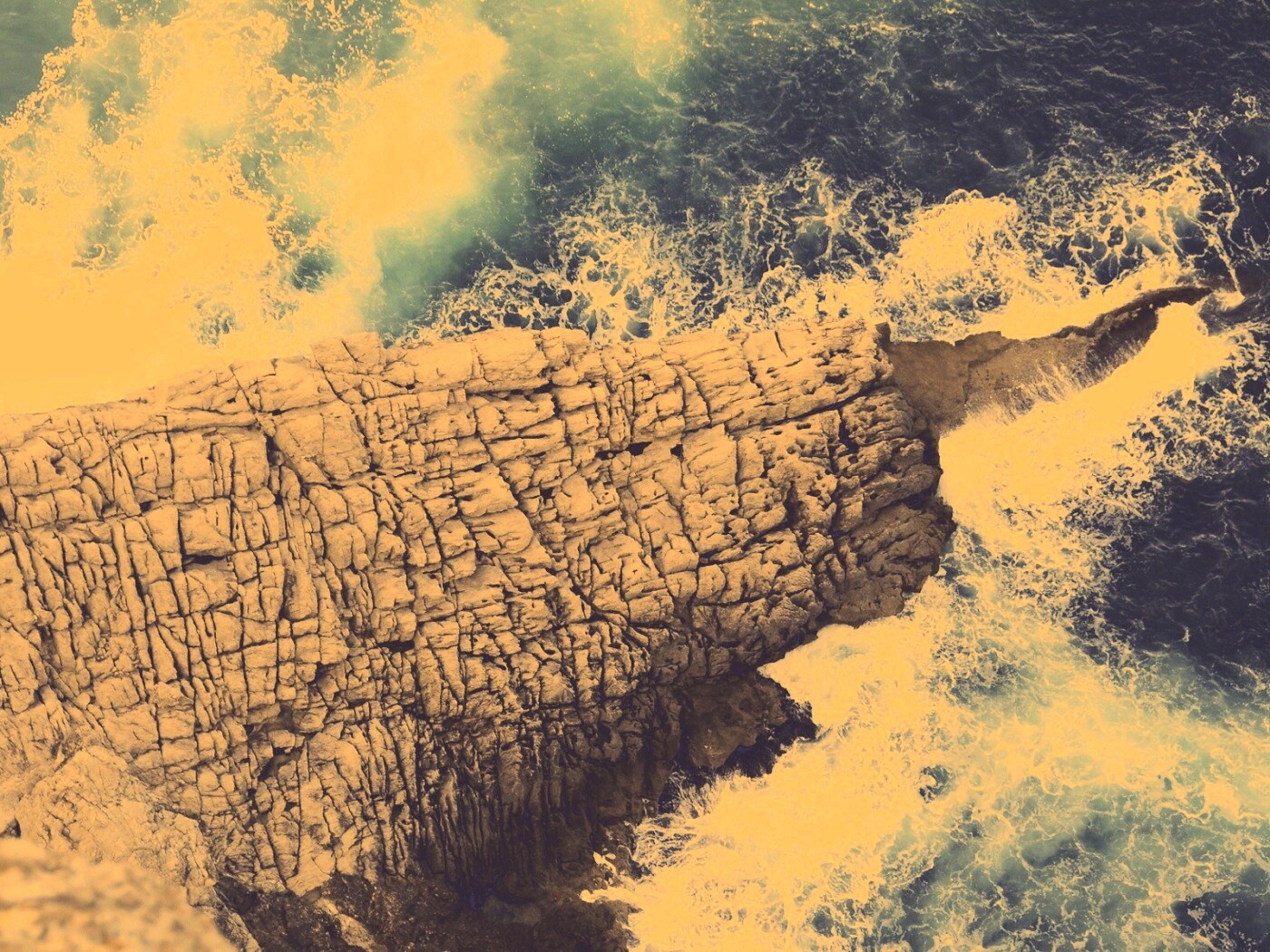 Водораздел в море обои