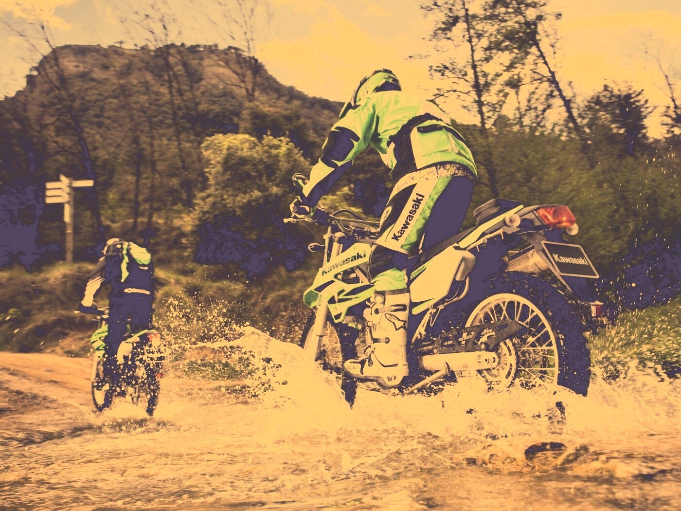 Кроссовые мотоциклы обои