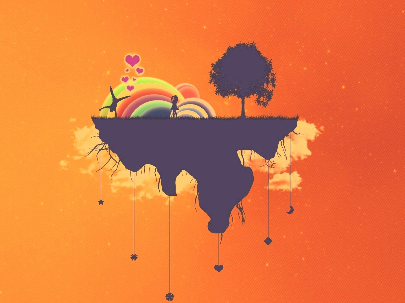 Векторный мир обои