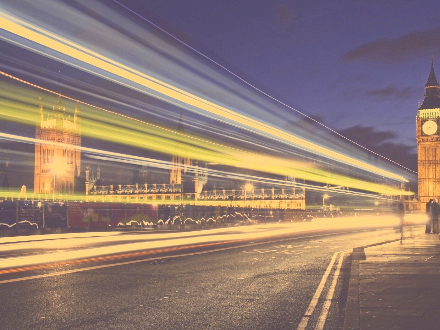 Лондон в движении обои