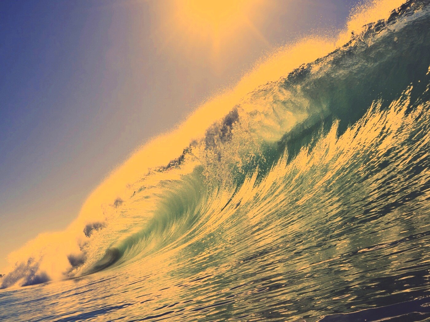 Волна — мечта серфера обои