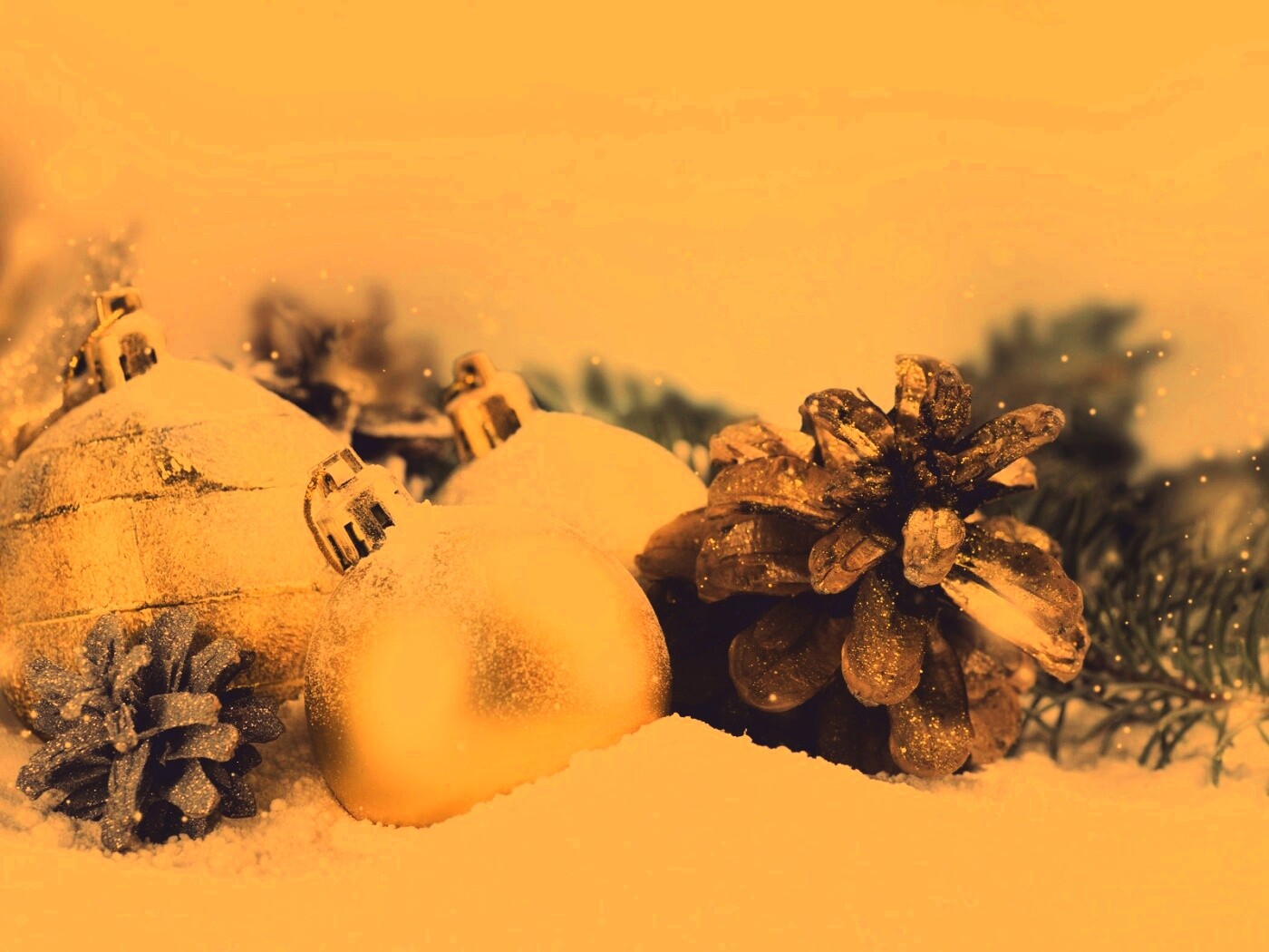 Новогодний натюрморт обои