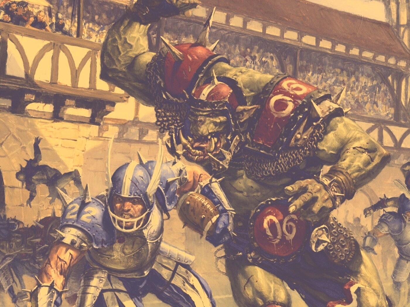 Игра людей и орков обои