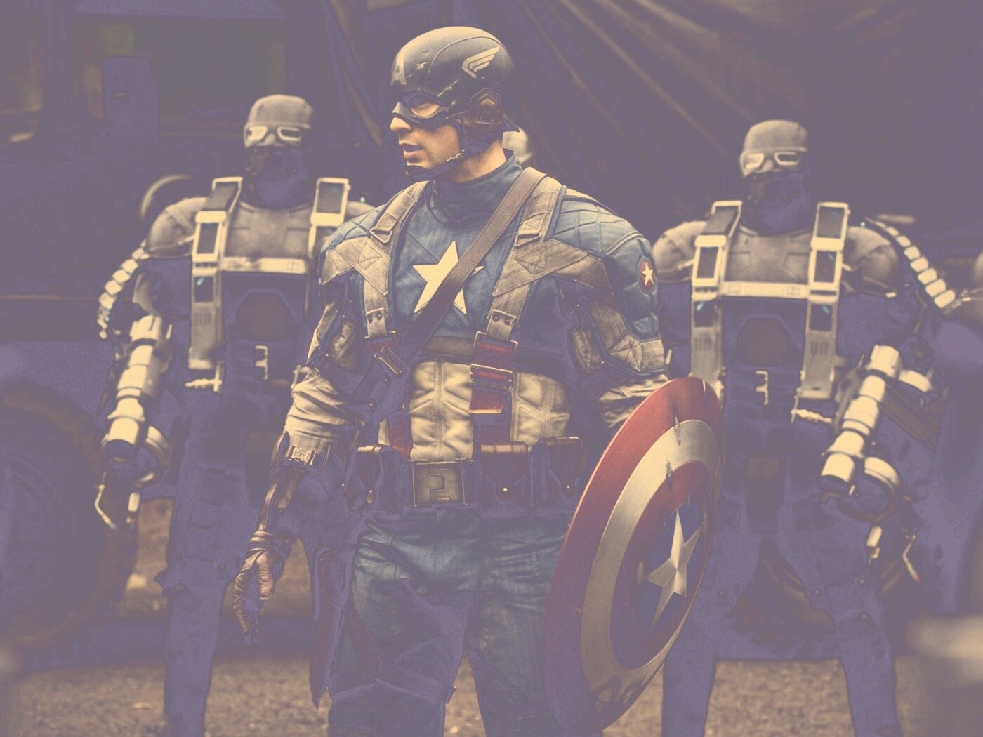 Капитан Америка обои