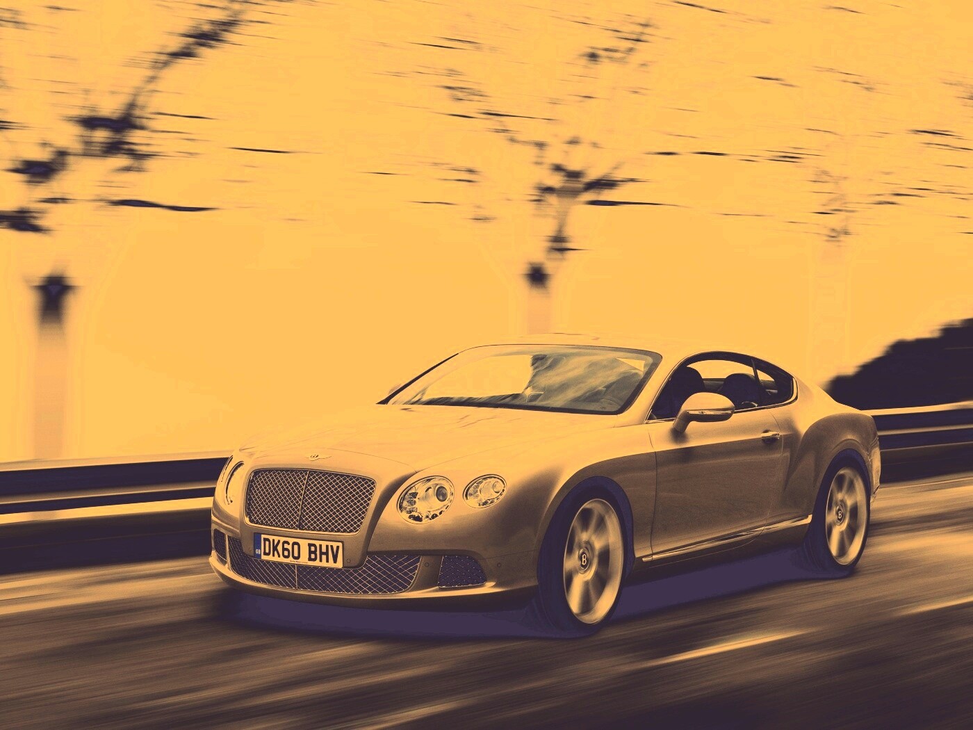 Bentley седан обои