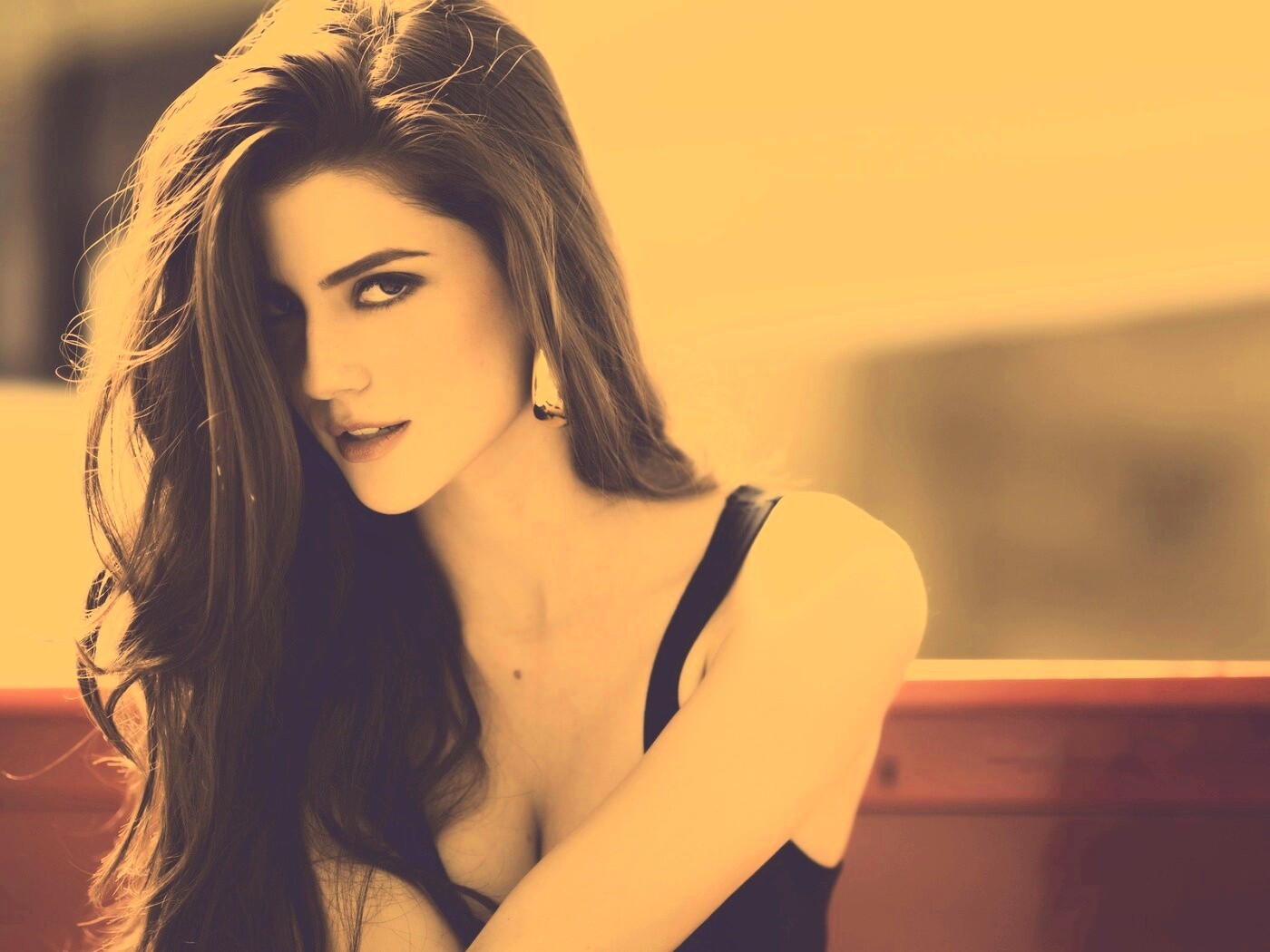 Мимолетный взгляд обои