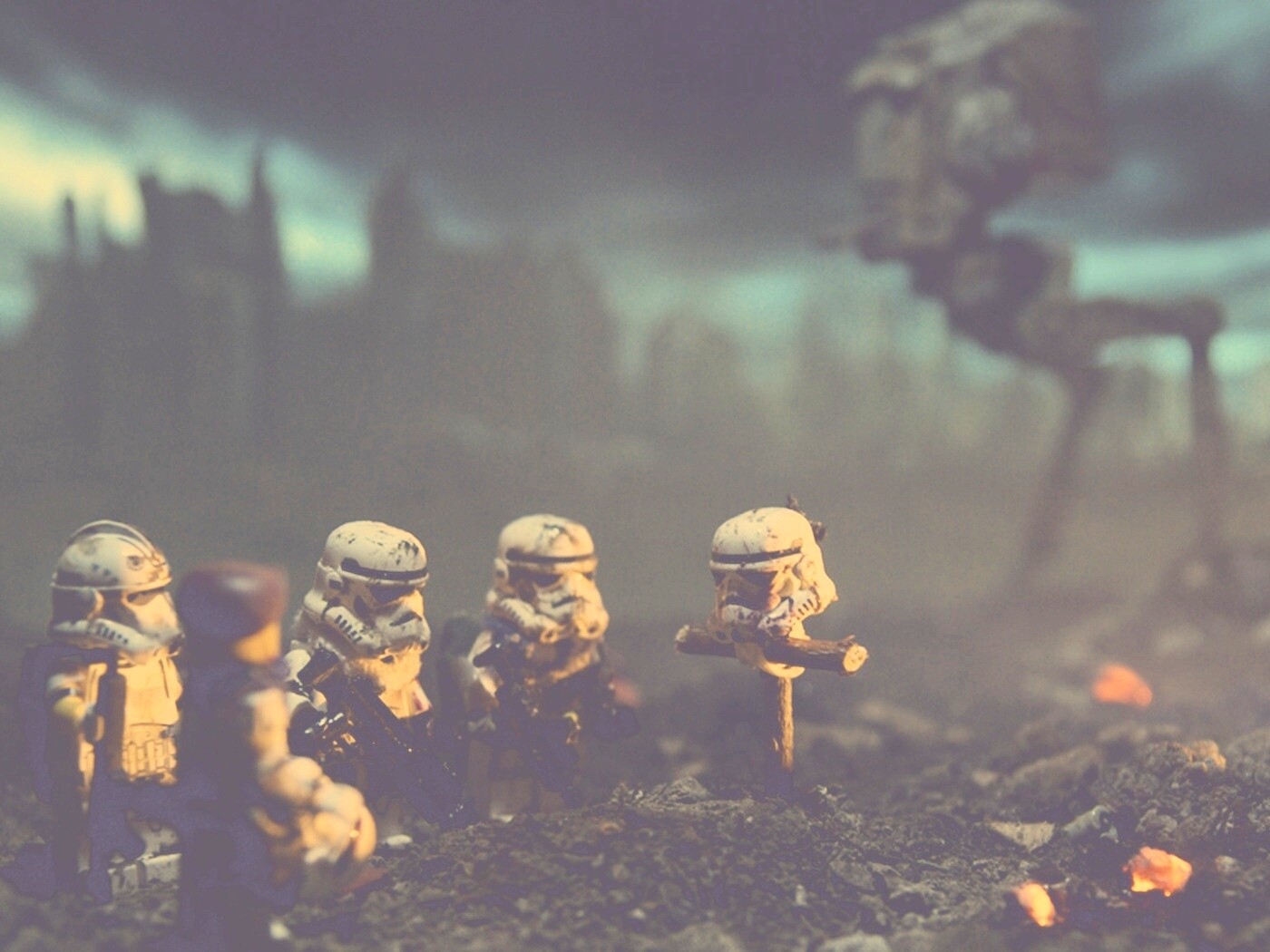 Могила Lego штурмовика обои