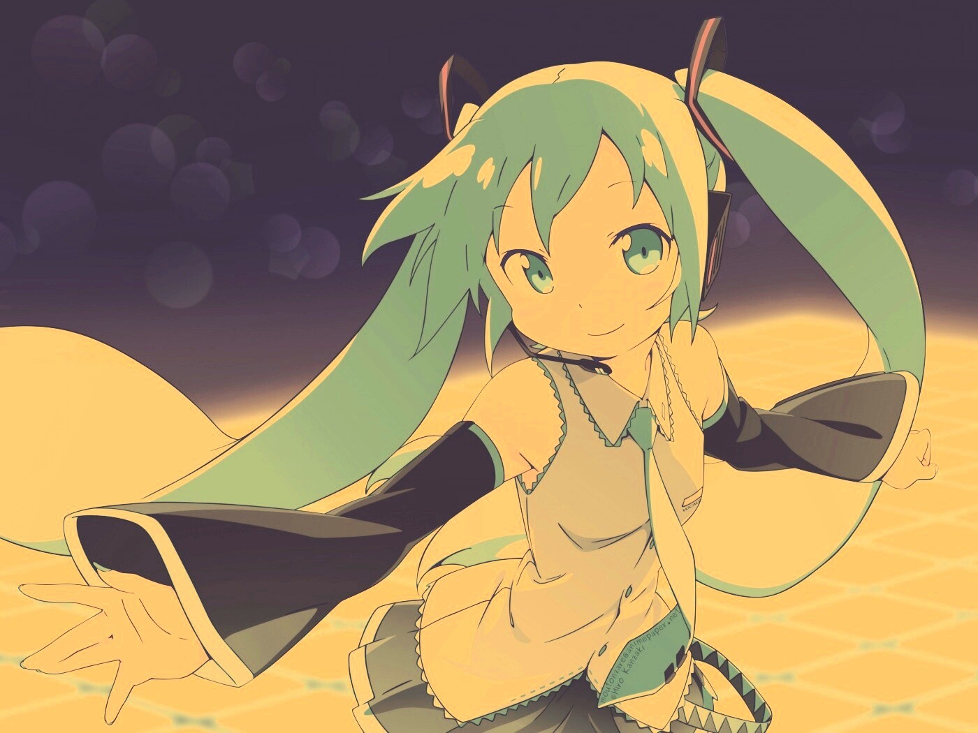 Манга с Хатсуне Мику обои