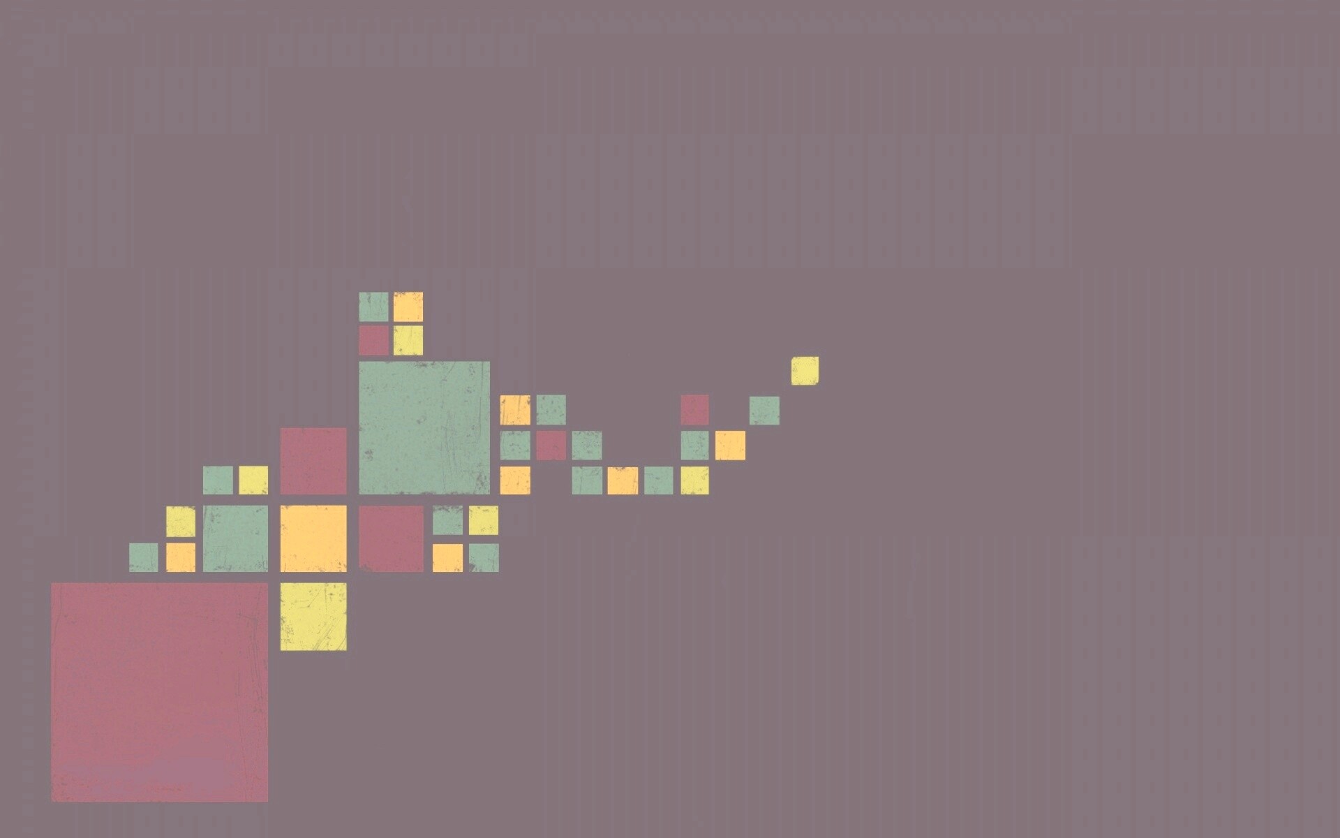 Цветные кубы обои