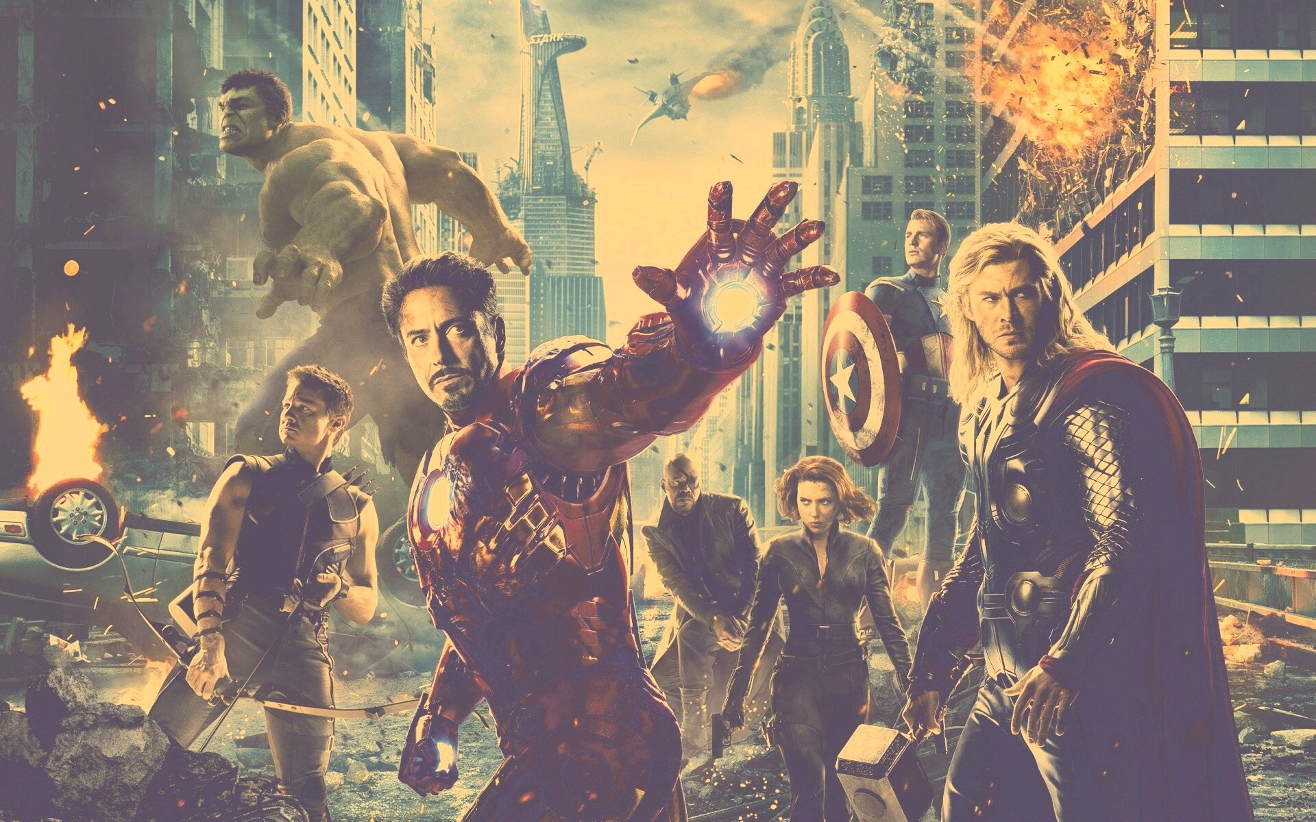 Мстители обои