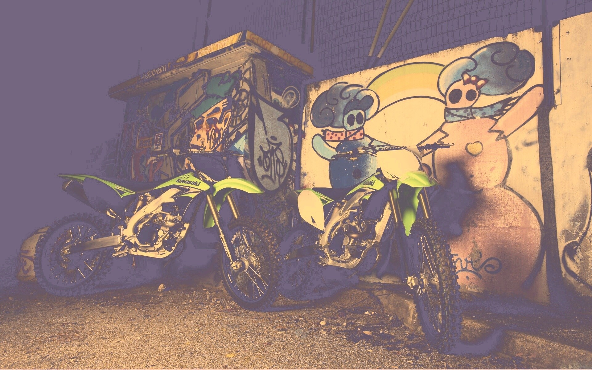 Кроссовые байки обои