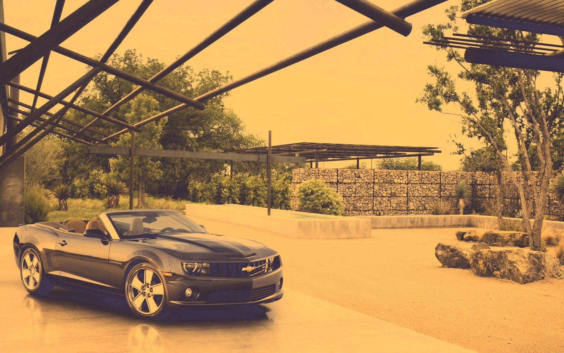 Камаро кабриолет обои