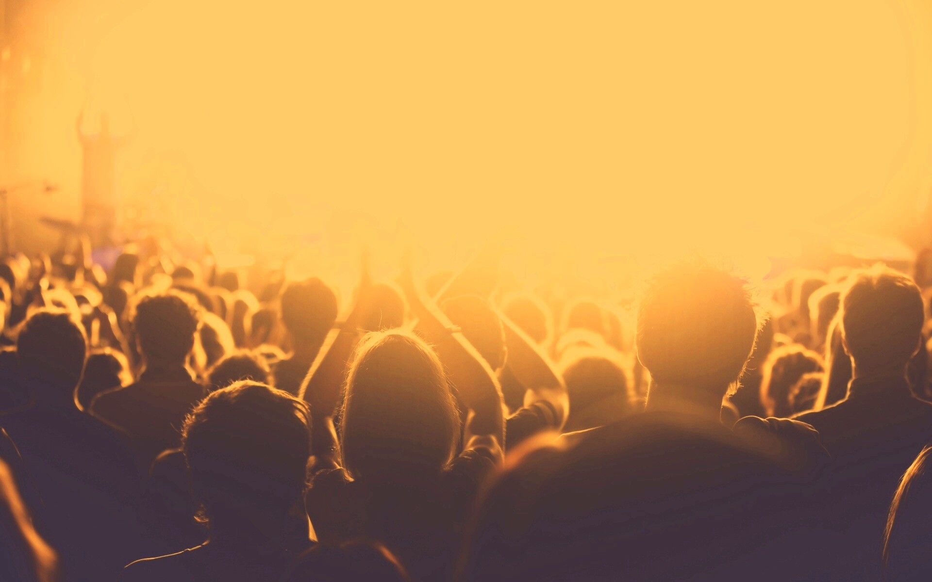 Люди на концерте обои
