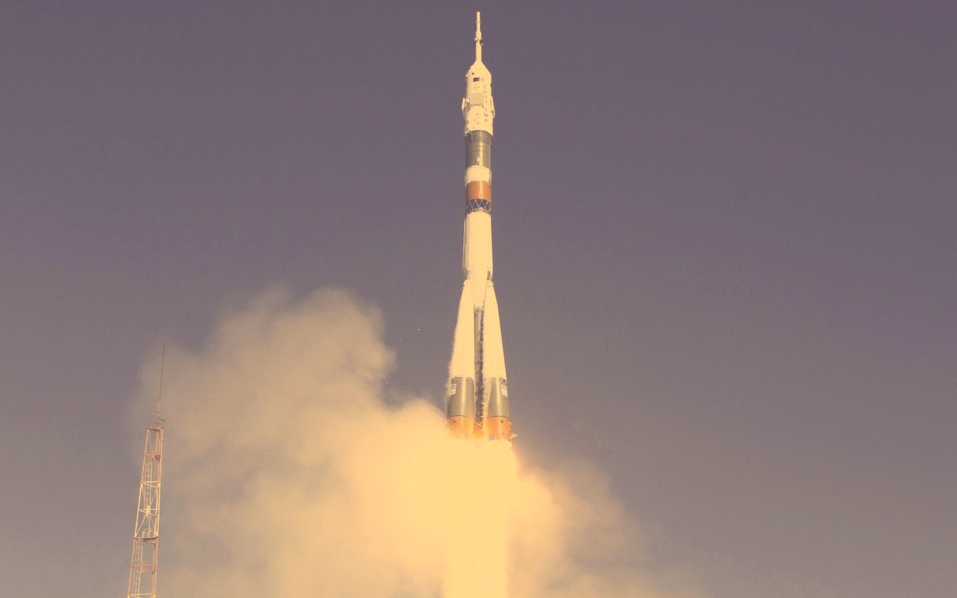 Запуск ракеты обои