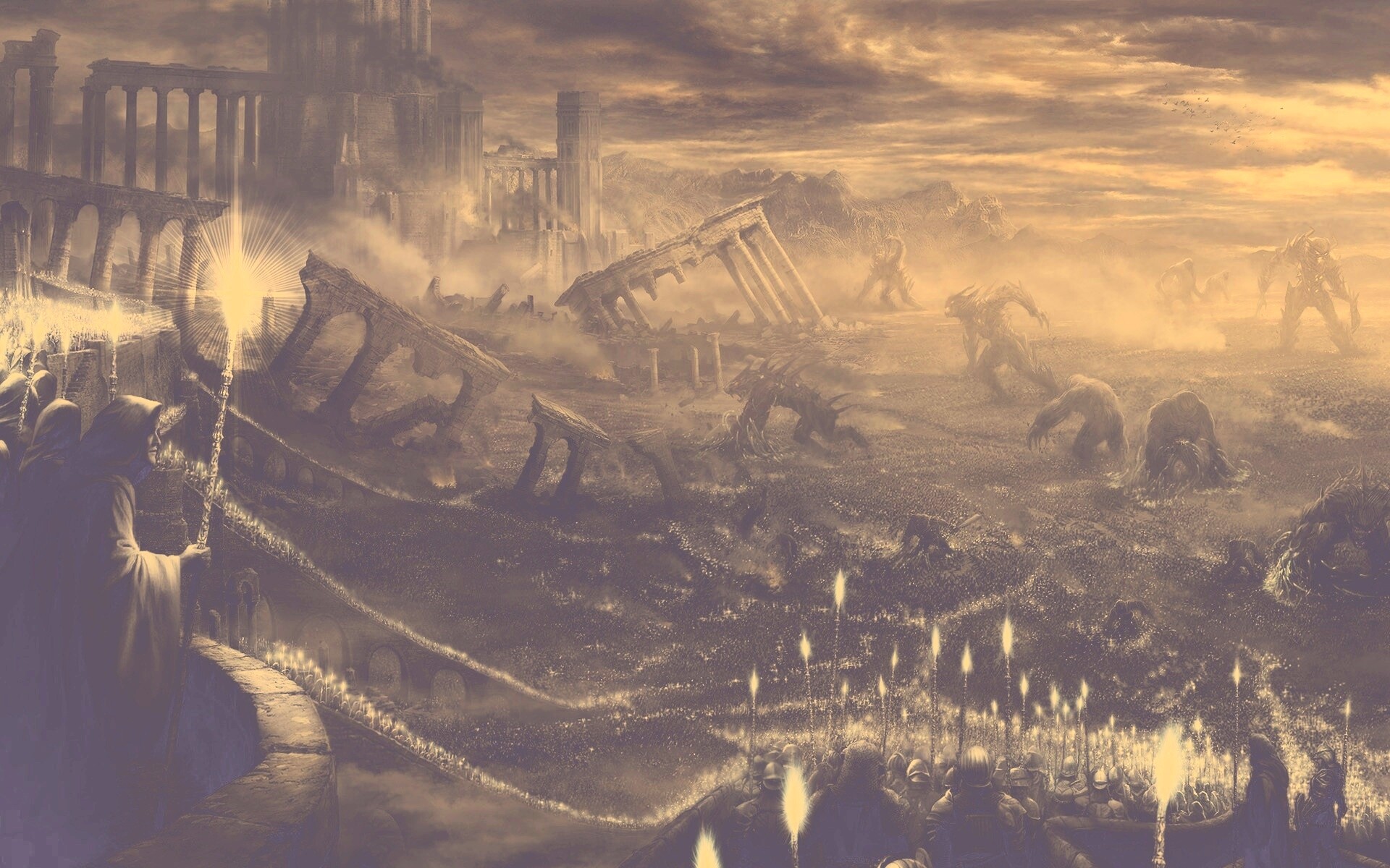 Добро против зла обои