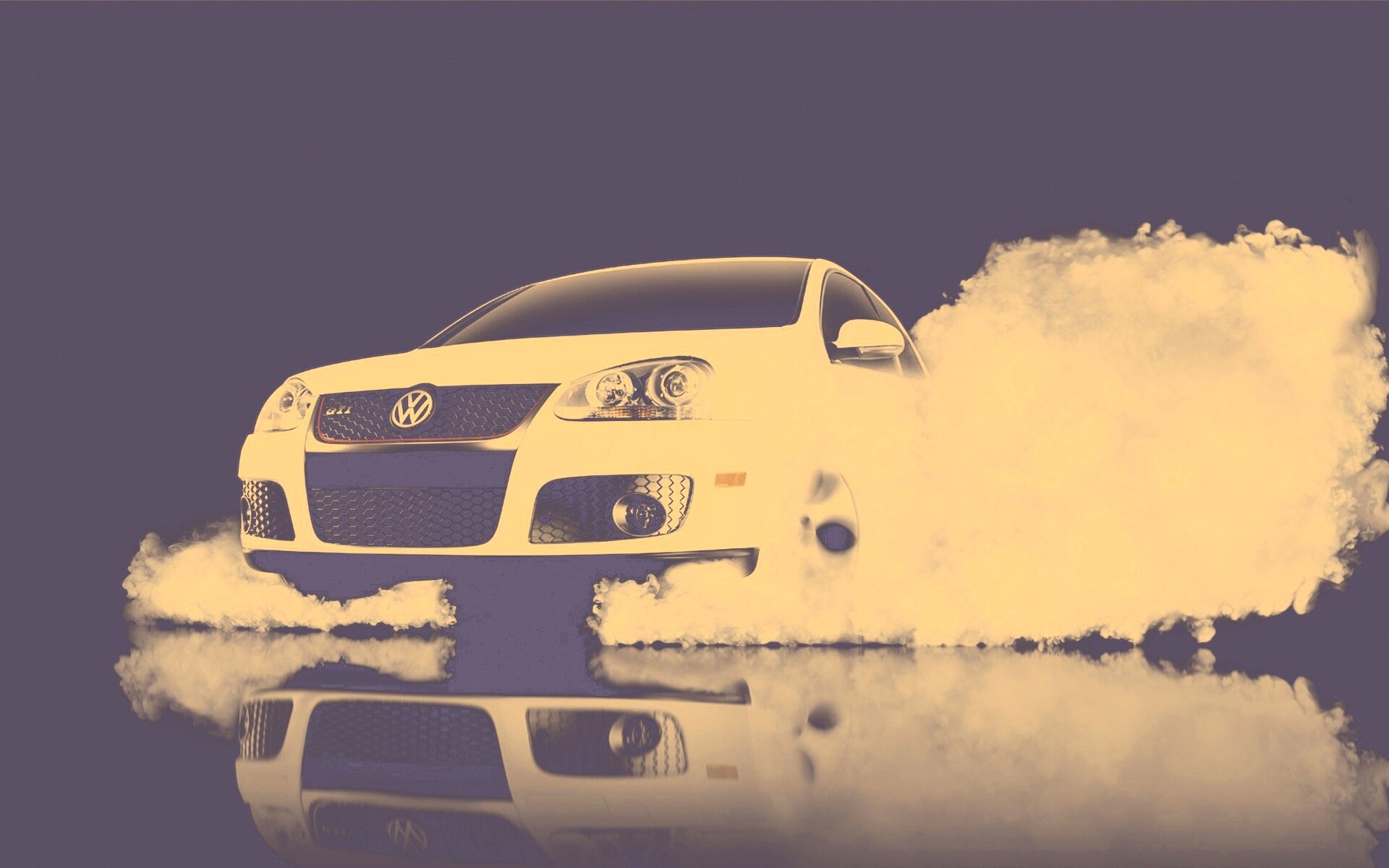 Буксующий белый Фольц обои