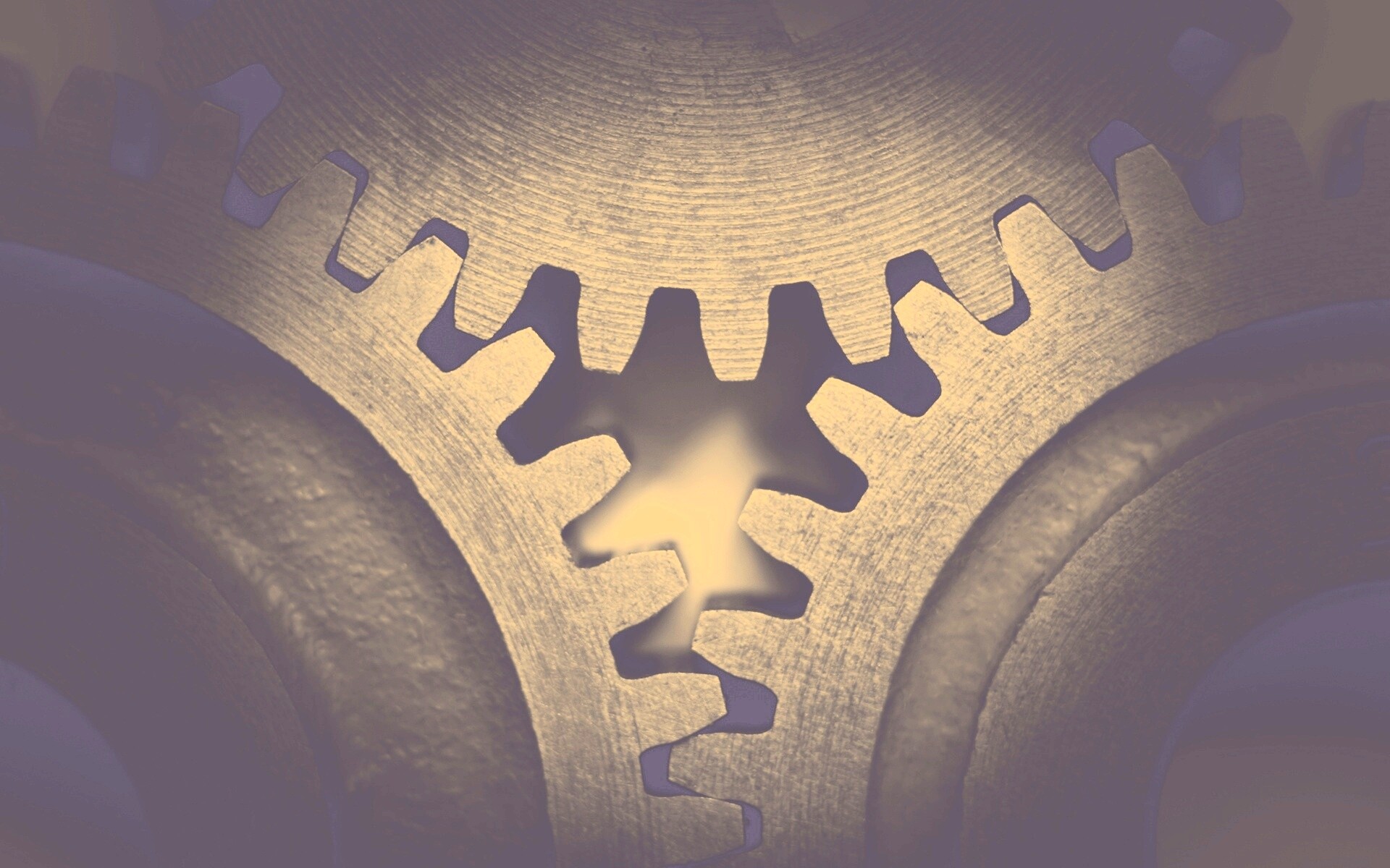 Три сцепленных шестерни обои