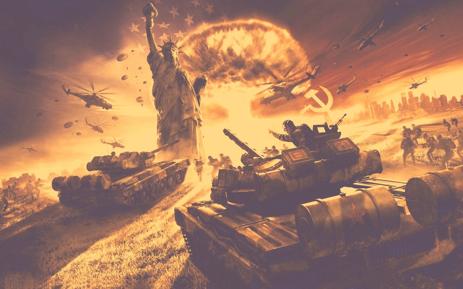 Победа СССР над Америкой обои