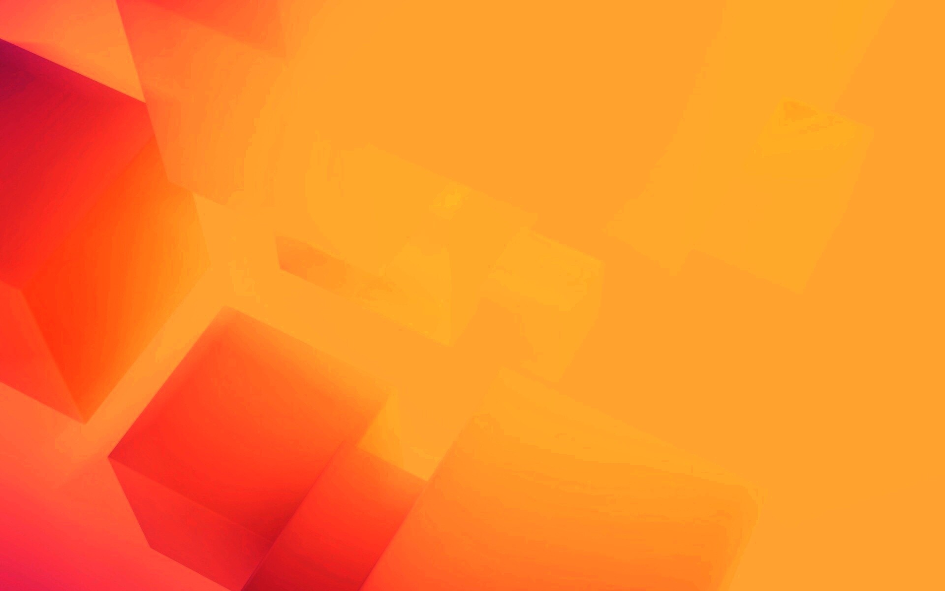 Розовые и желтые кубики обои