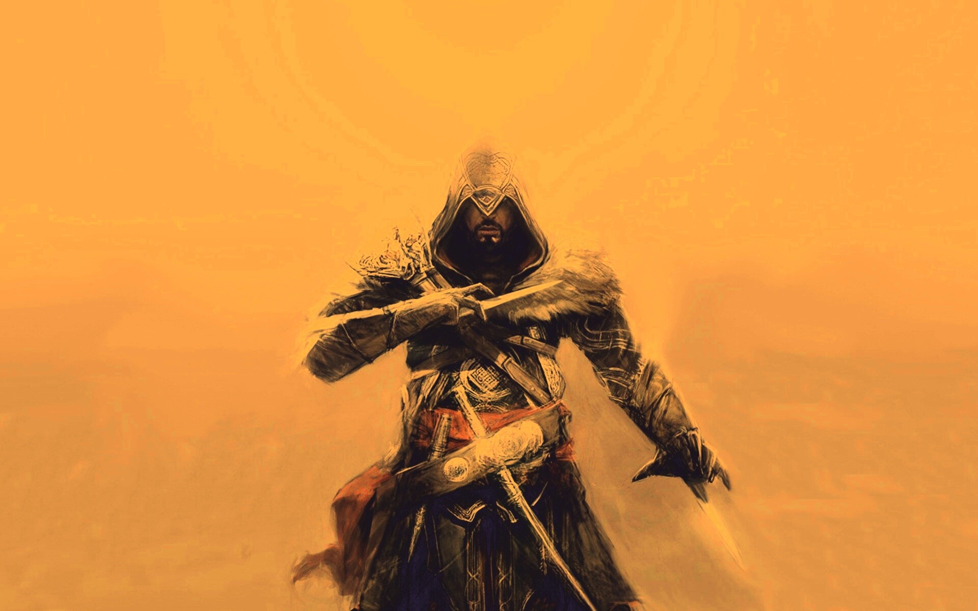 Рисунок Ассасина обои