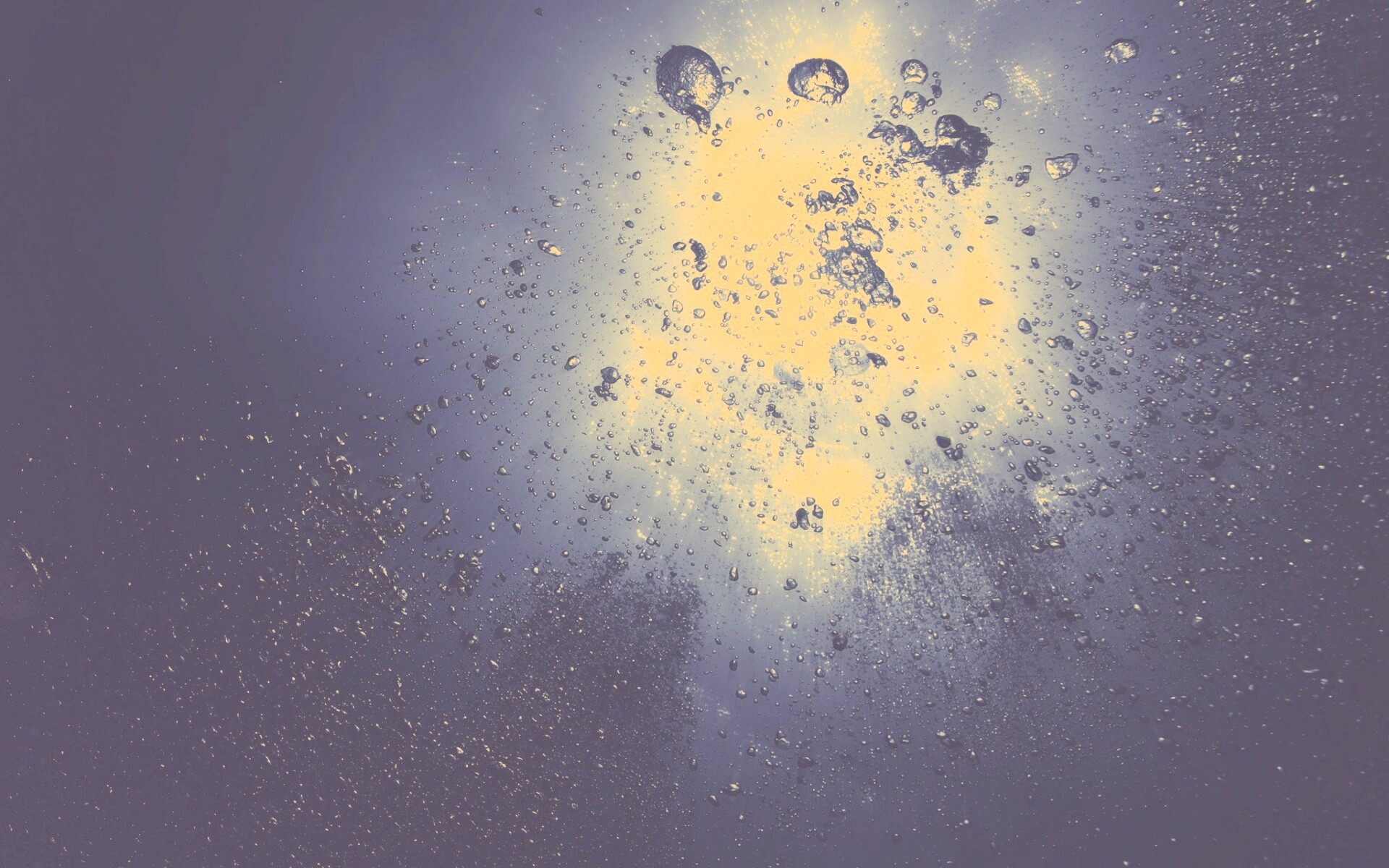 Всплывающие пузыри обои