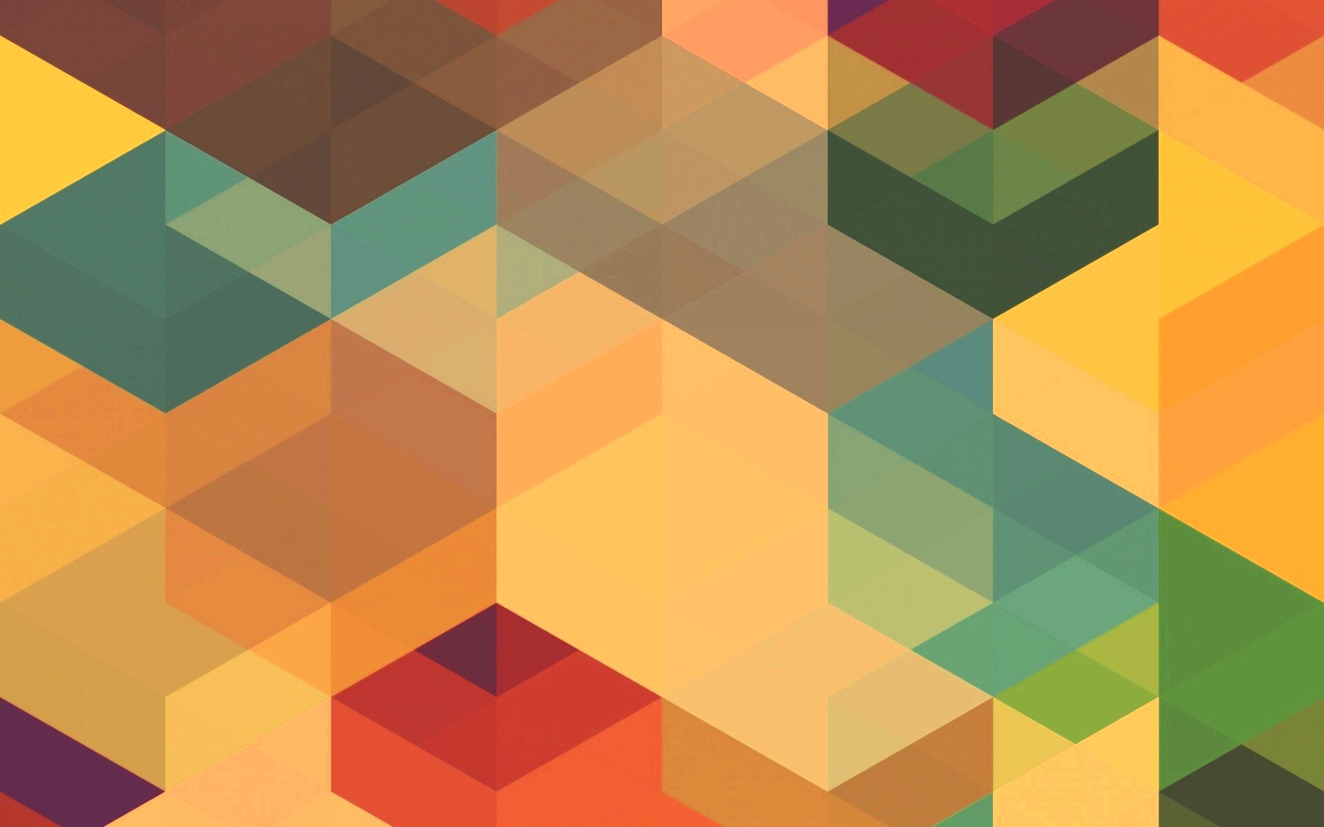 Разноцветные параллелограммы обои