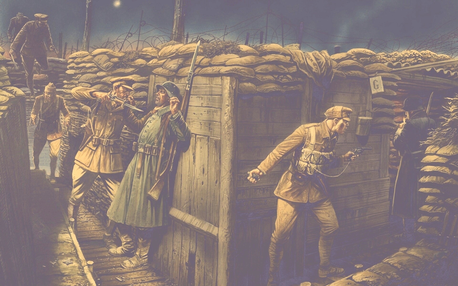 Арт на тему войны обои