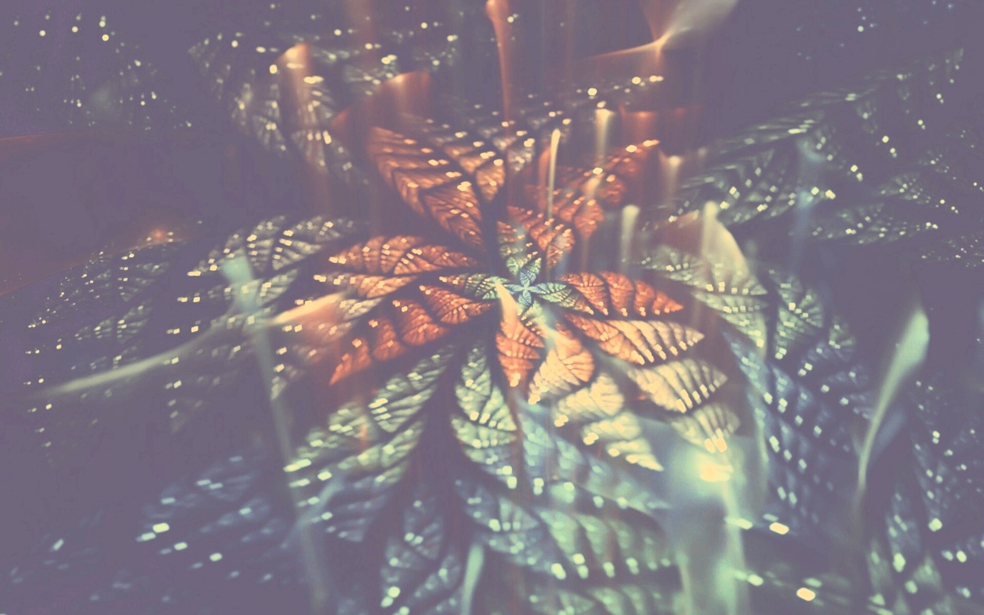 Мерцающий калейдоскоп обои