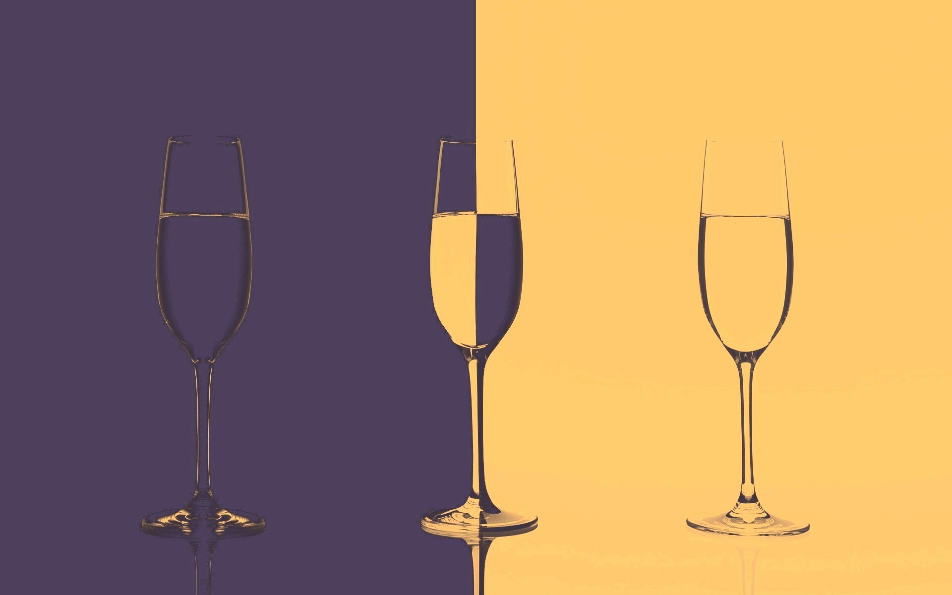 Бокалы обои