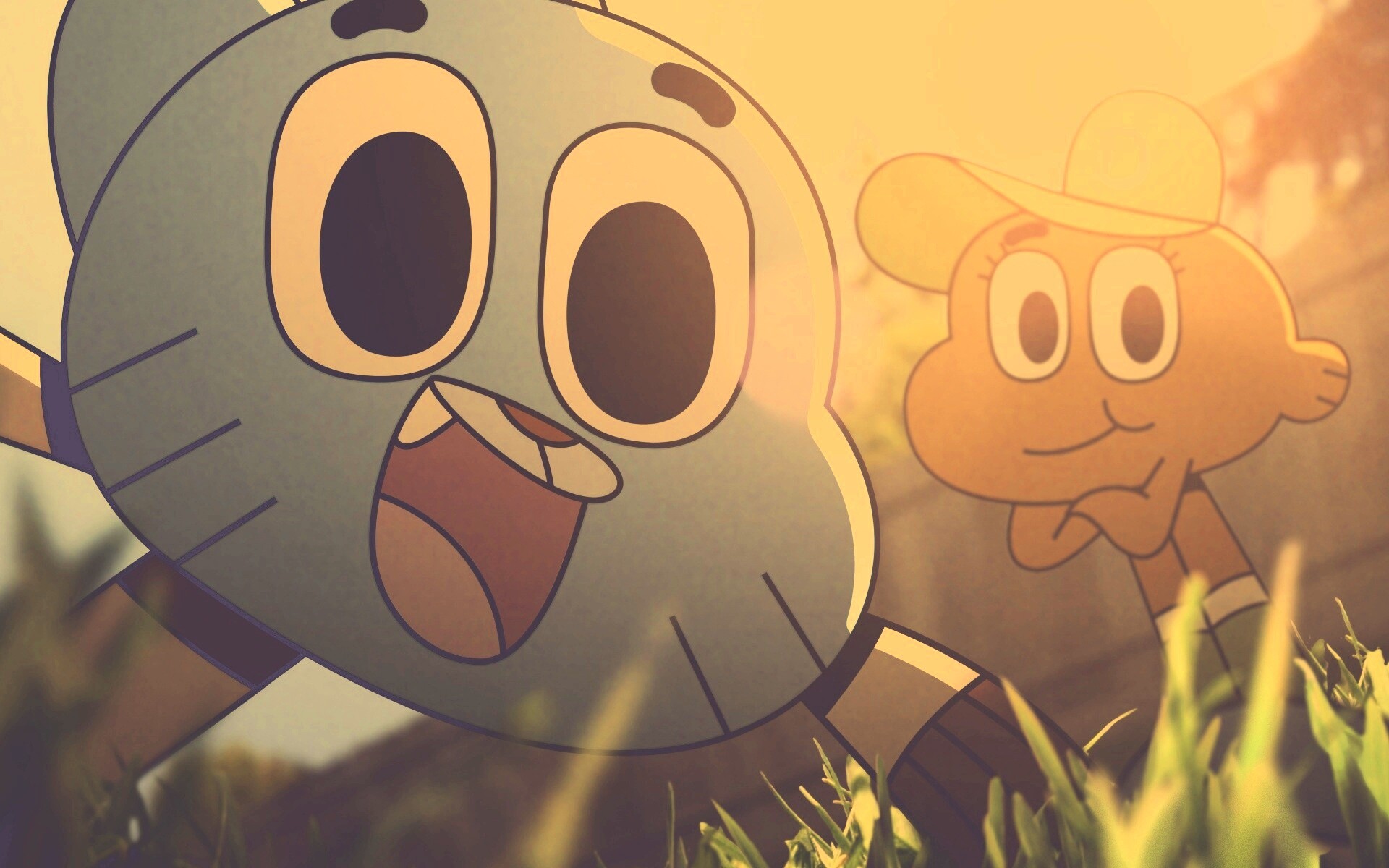 Удивительный мир Гамбола обои