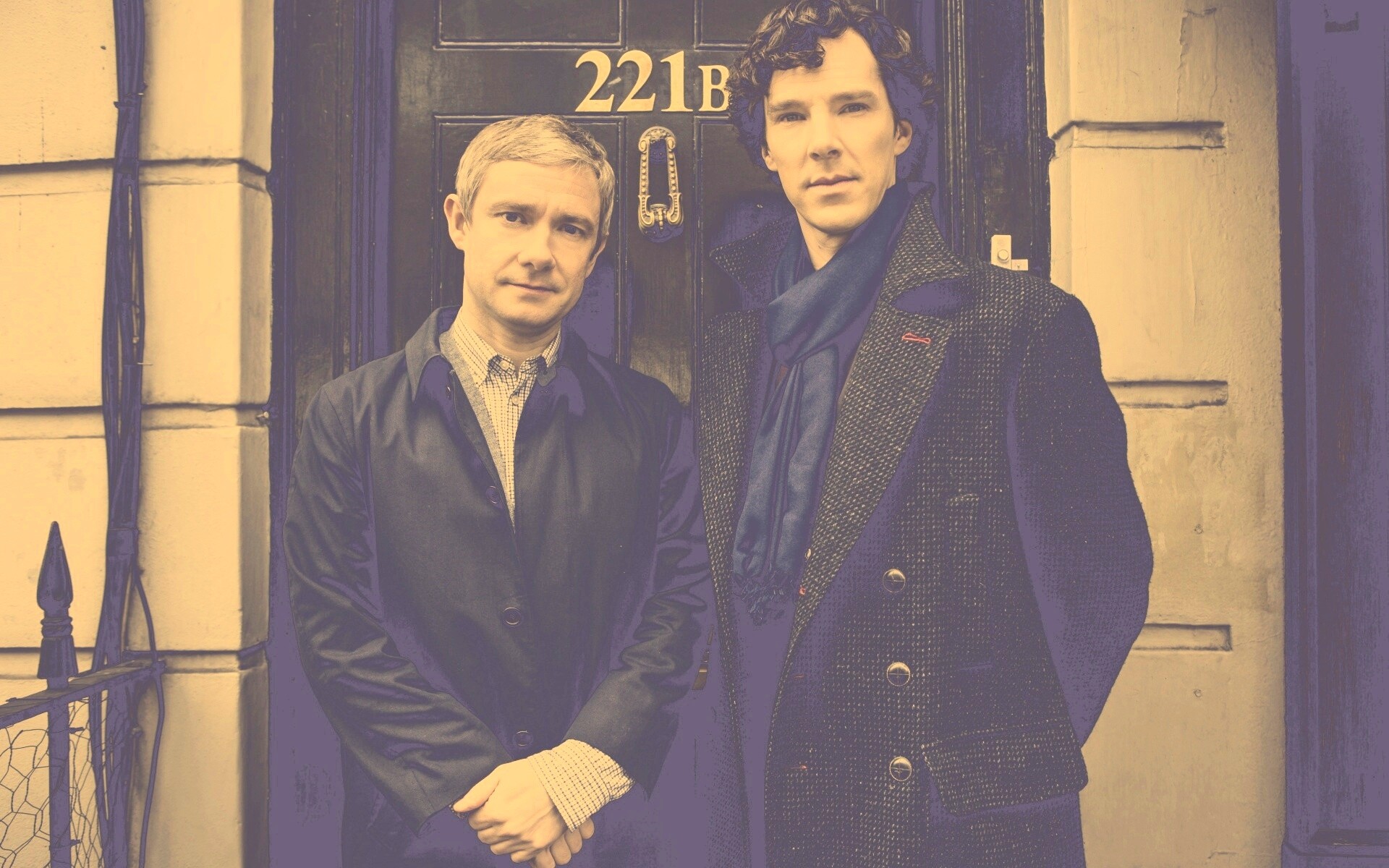 Шерлок и Ватсон обои